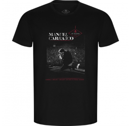 Camiseta negra Manuel Carrasco